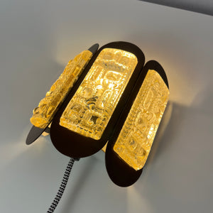 Wandlampe braun Glas von Vitrika