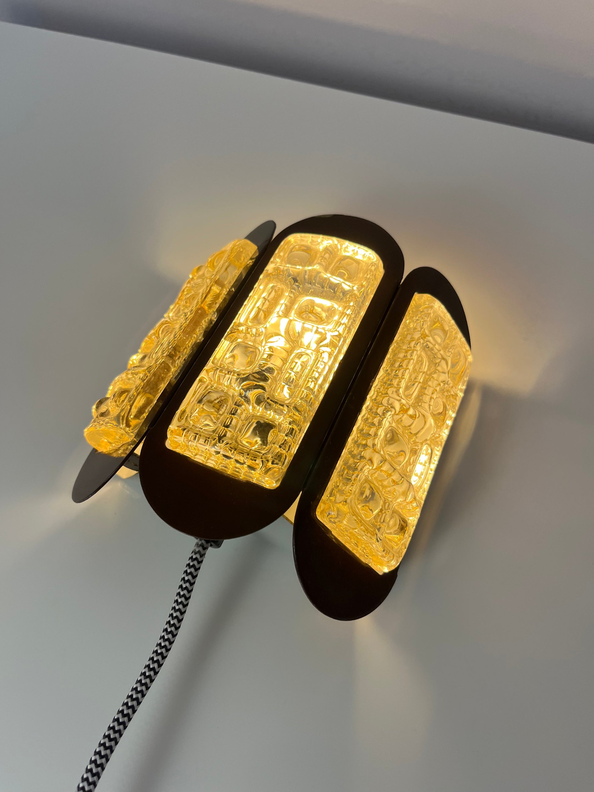 Wandlampe braun Glas von Vitrika