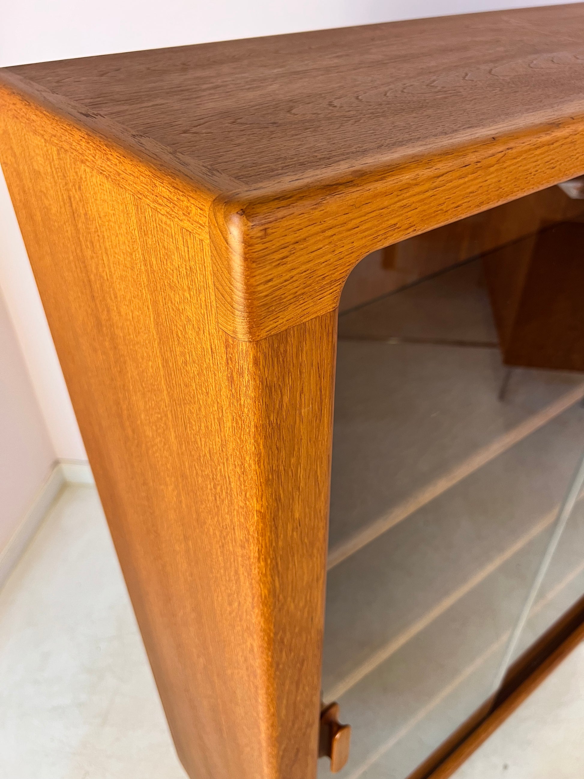 Vitrinenschrank Teak von Silkeborg Møbelfabrik