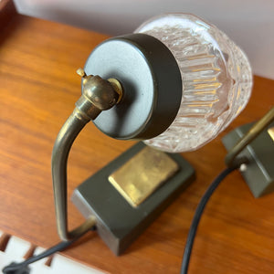 Set: 2x Tischlampe 50er