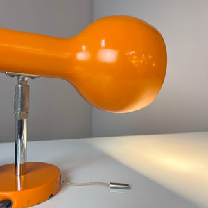 Wandlampe orange 70er