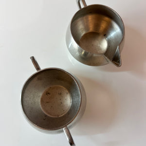 Set: Zuckerdose und Milchkännchen von Brødrene Mylius