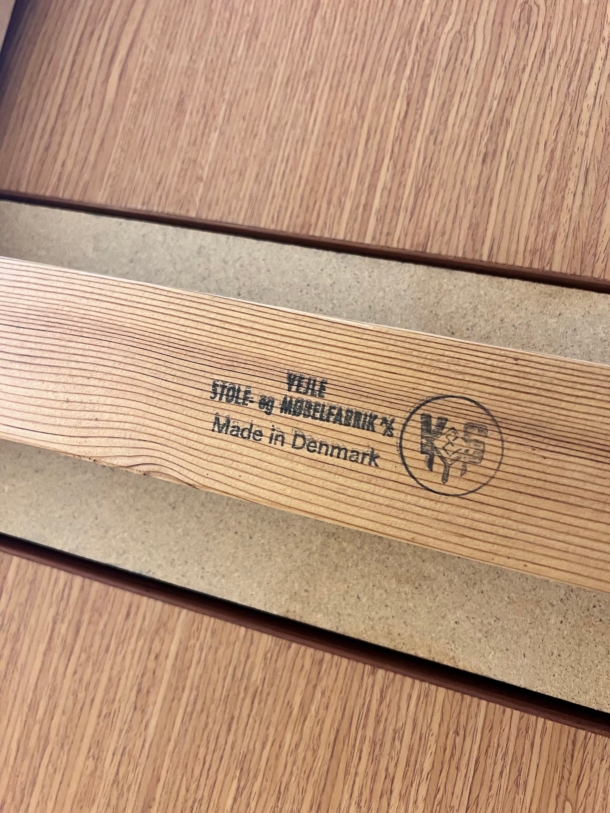 Ausziehbarer quadratischer Esstisch Teak von Vejle