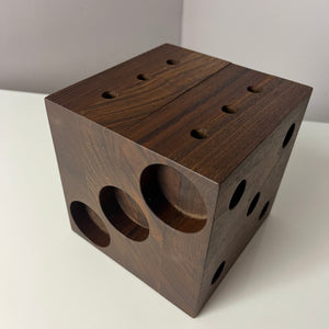Großer Würfel Teak aus Dänemark