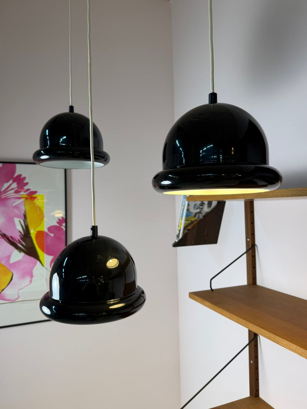 Hängelampe Bowler Hat schwarz