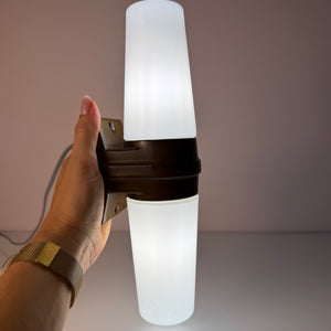 Wandlampe Modell 6060 braun von Sigvard Bernadotte für Ifö