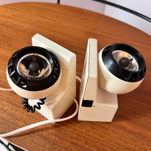 Set: 2x Kugelspots von Dieter Witte für Osram