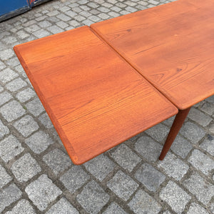 Ausziehbarer Esstisch Teak aus Dänemark