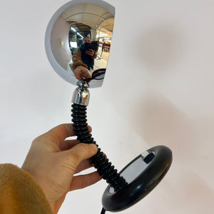 Tischlampe Chrom
