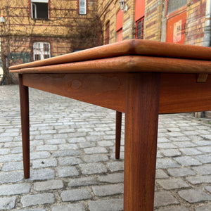 Ausziehbarer Esstisch Teak von Rosenstrup Møbelfabrik