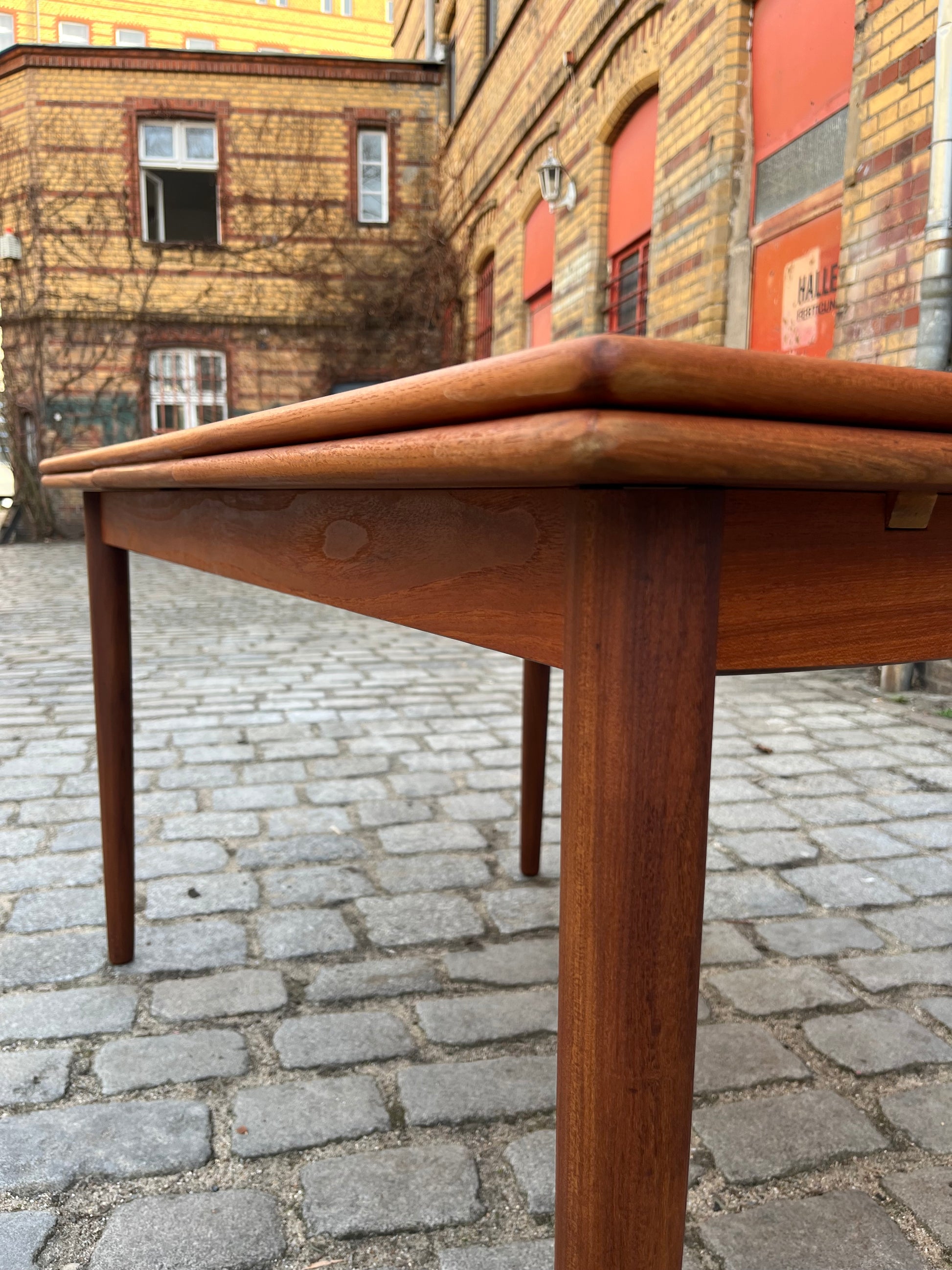 Ausziehbarer Esstisch Teak von Rosenstrup Møbelfabrik