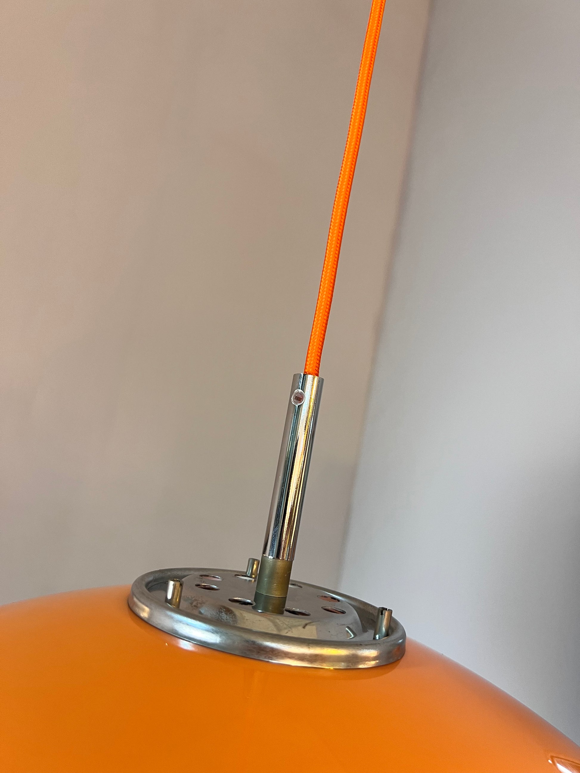 Hängelampe orange Kunststoff von Guzzini