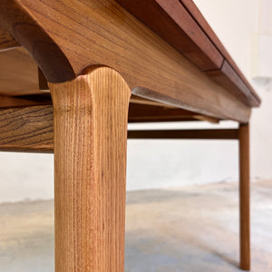 Ausziehbarer Esstisch Teak von Johannes Andersen