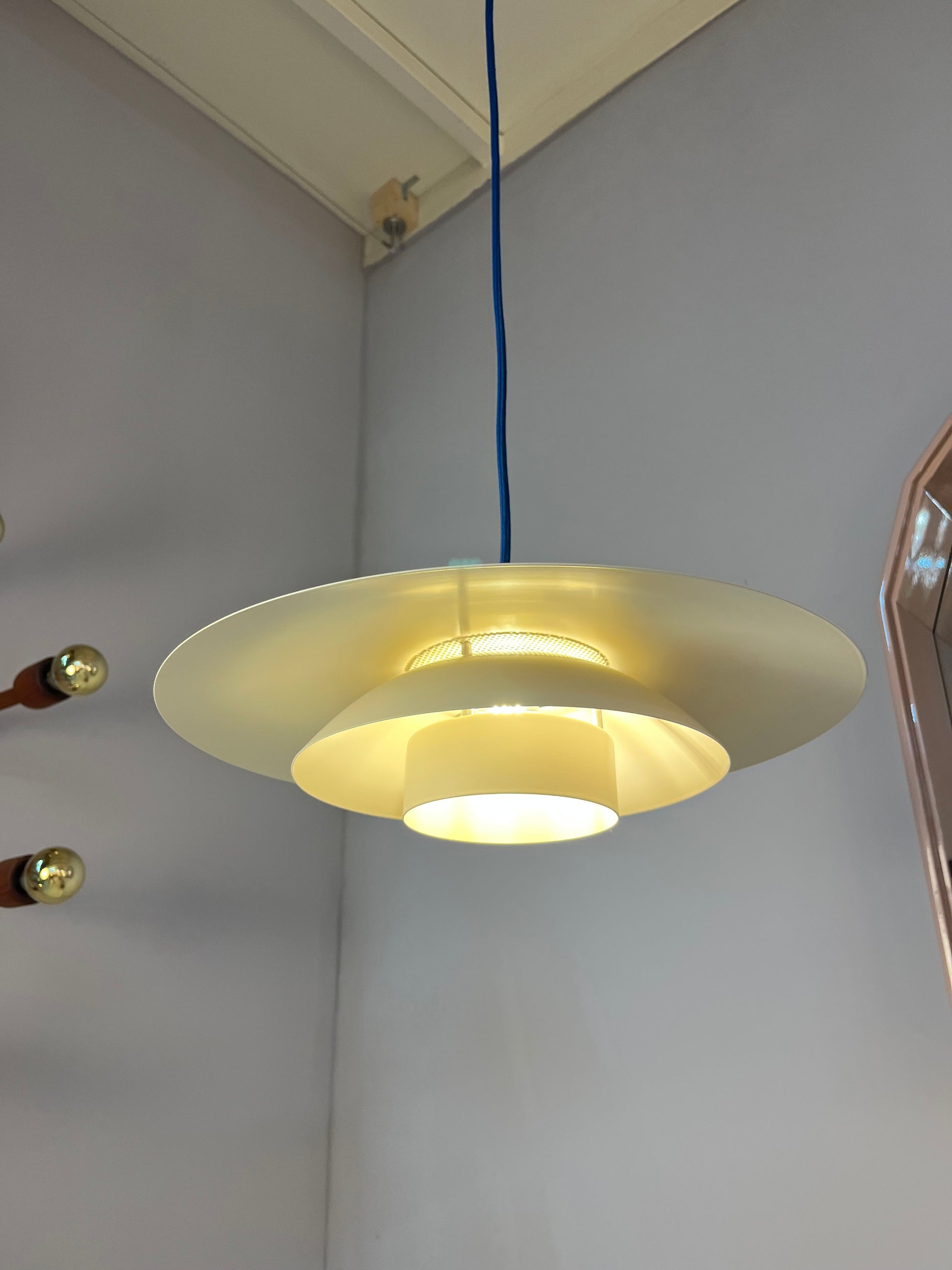 Lamellenlampe weiß von Horn