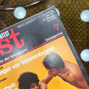 Stiftung Warentest Zeitschrift Juli 1975