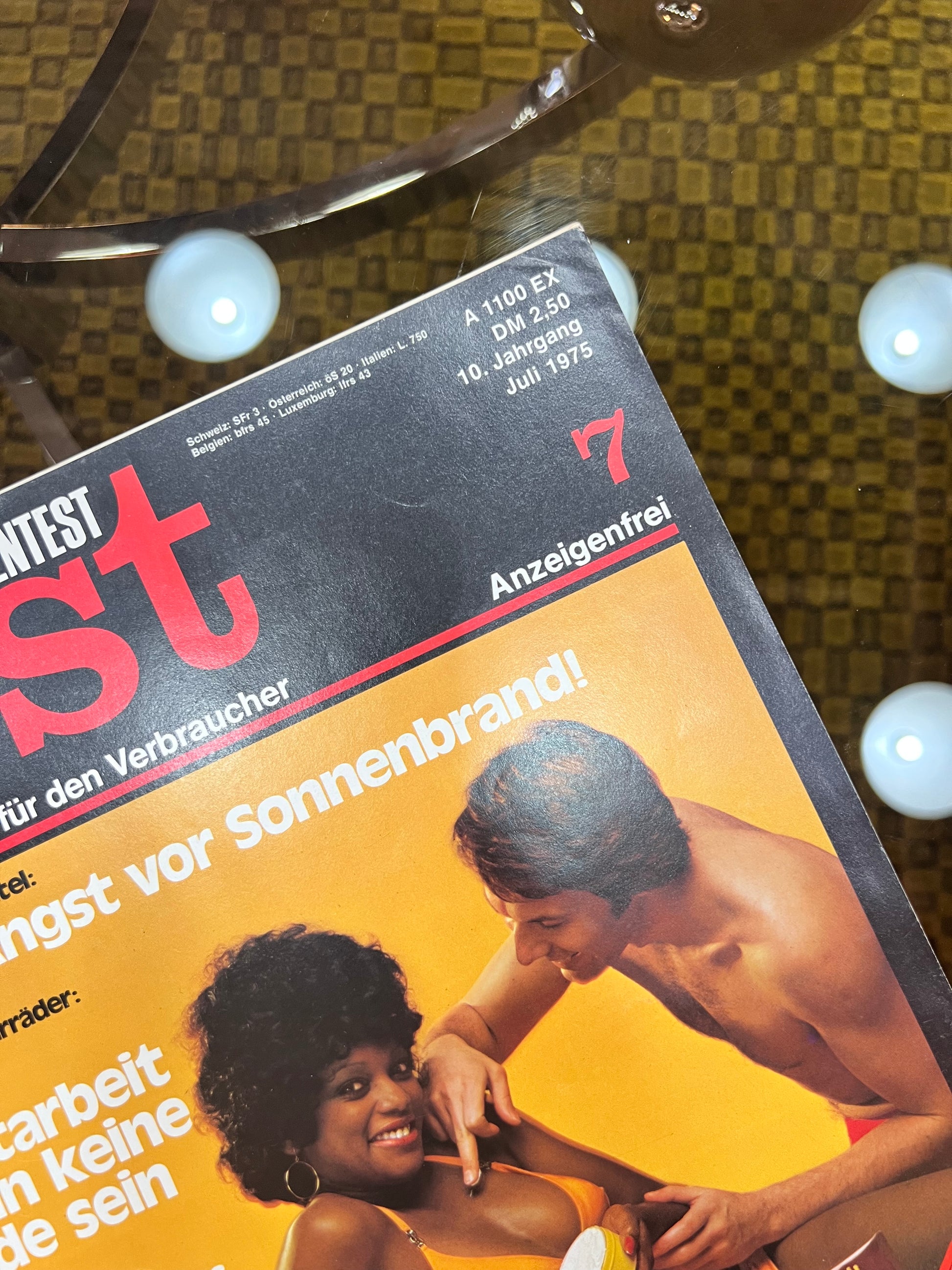 Stiftung Warentest Zeitschrift Juli 1975