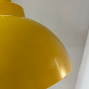 Hängelampe Minisol gelb von K. Kewo für Nordisk Solar