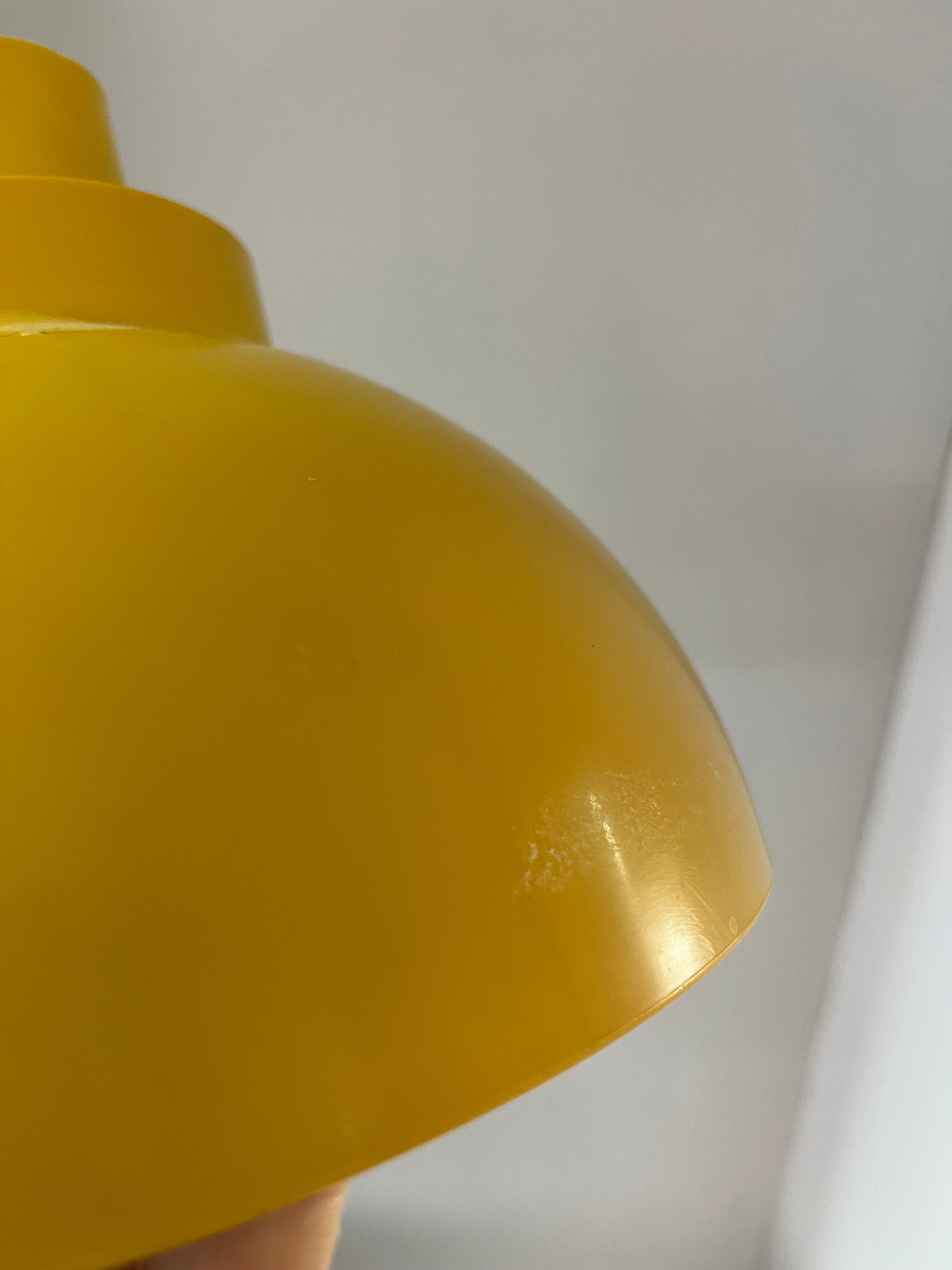 Hängelampe Minisol gelb von K. Kewo für Nordisk Solar