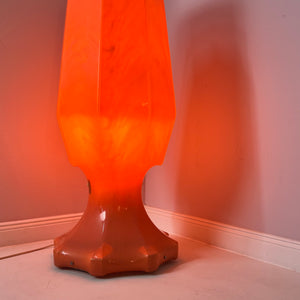 Stehlampe orange von Ilka Plast