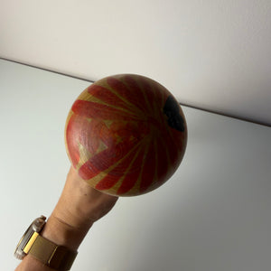 Japanische Kokeshi Holzfigur handbemalt
