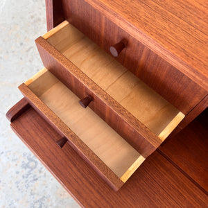 Sekretär Teak mit Spiegel aus Dänemark