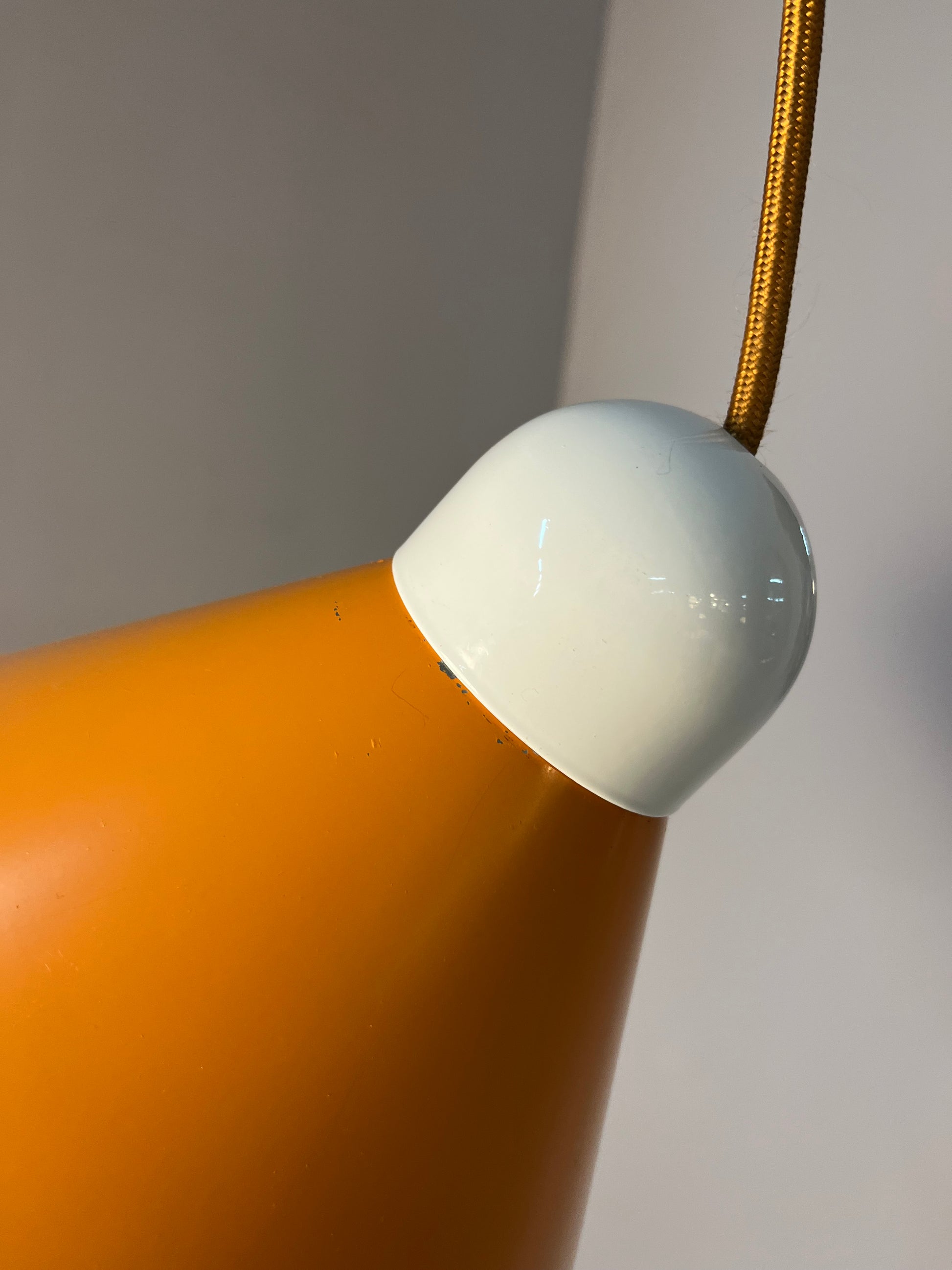 Hängelampe orange aus Dänemark