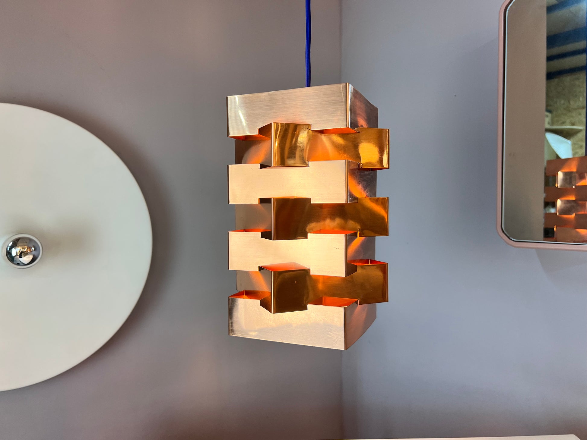 Hängelampe Kupfer von Goldkant Leuchten Århus