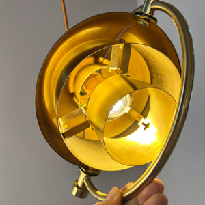 Hängelampe Multi-Lite Messing von Louis Weisdorf für GUBI