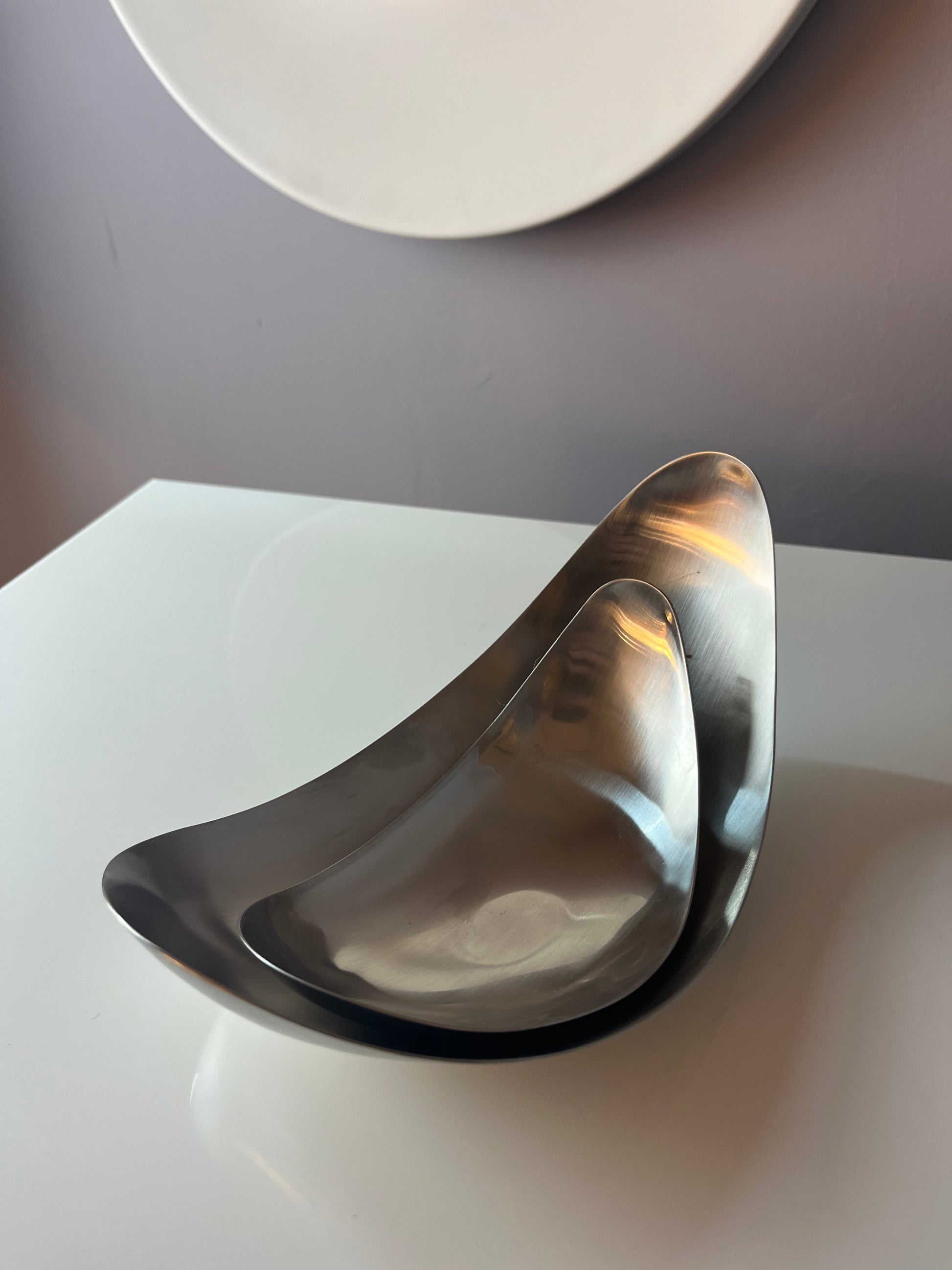 Set: Servierschalen Leaf von Helle Damkjær für Georg Jensen