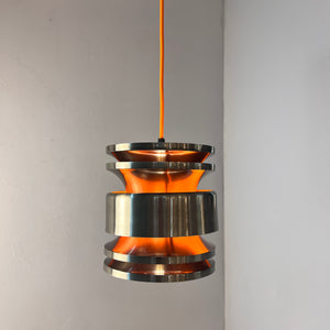 Hängelampe anthrazit orange von Carl Thore für Granhaga