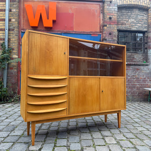 Highboard Typ 602/G Esche von Franz Ehrlich für Hellerau