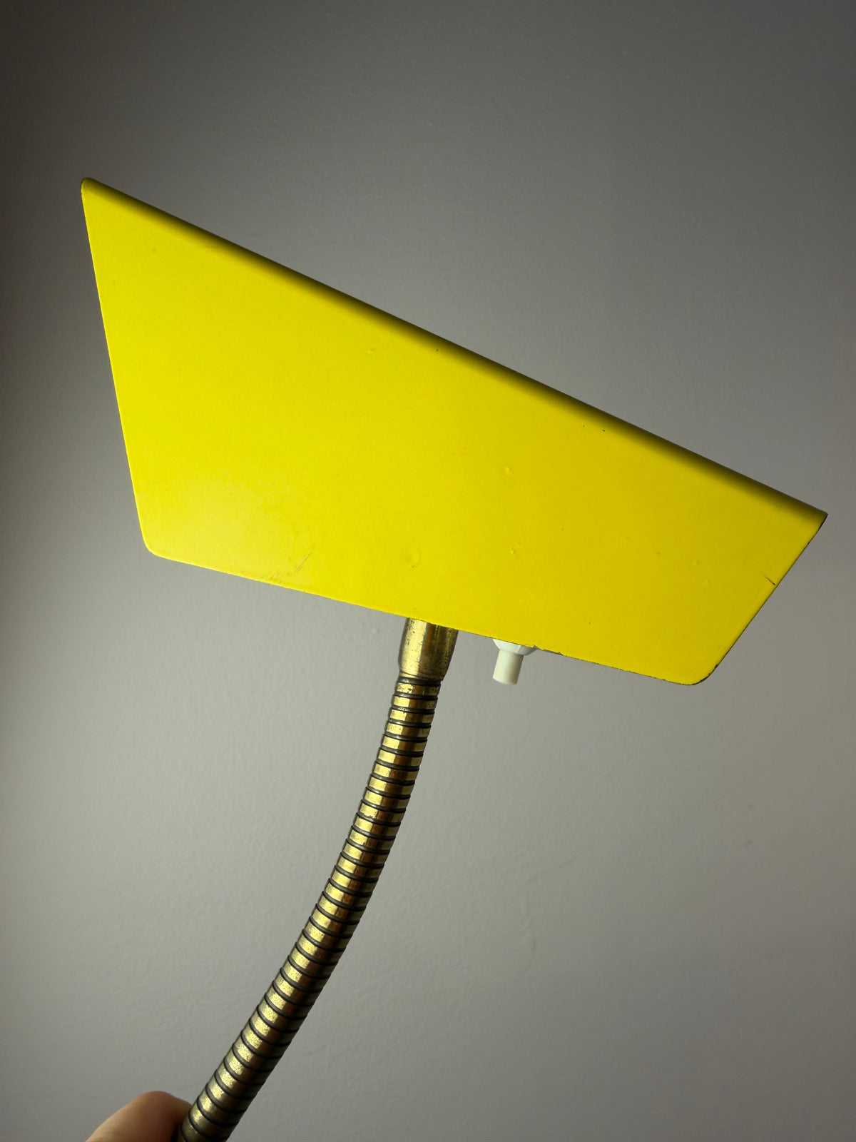 Klemmlampe gelb gold von HOSO (Hoffmeister & Sohn)