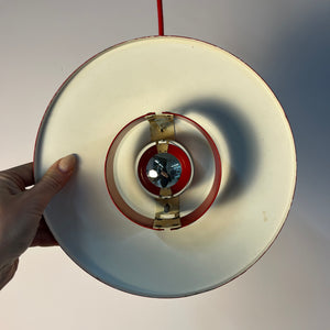 Lamellenlampe Flipper rot von Mogens Davidsen für von SC Sørensen