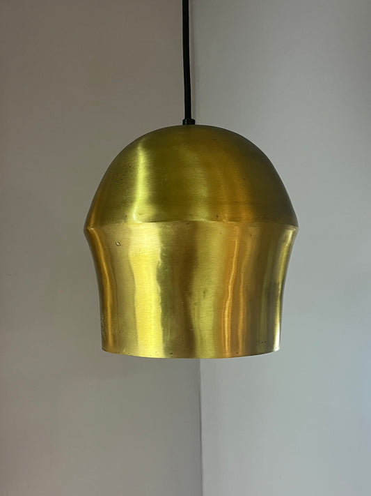 Hängelampe Messing aus Dänemark