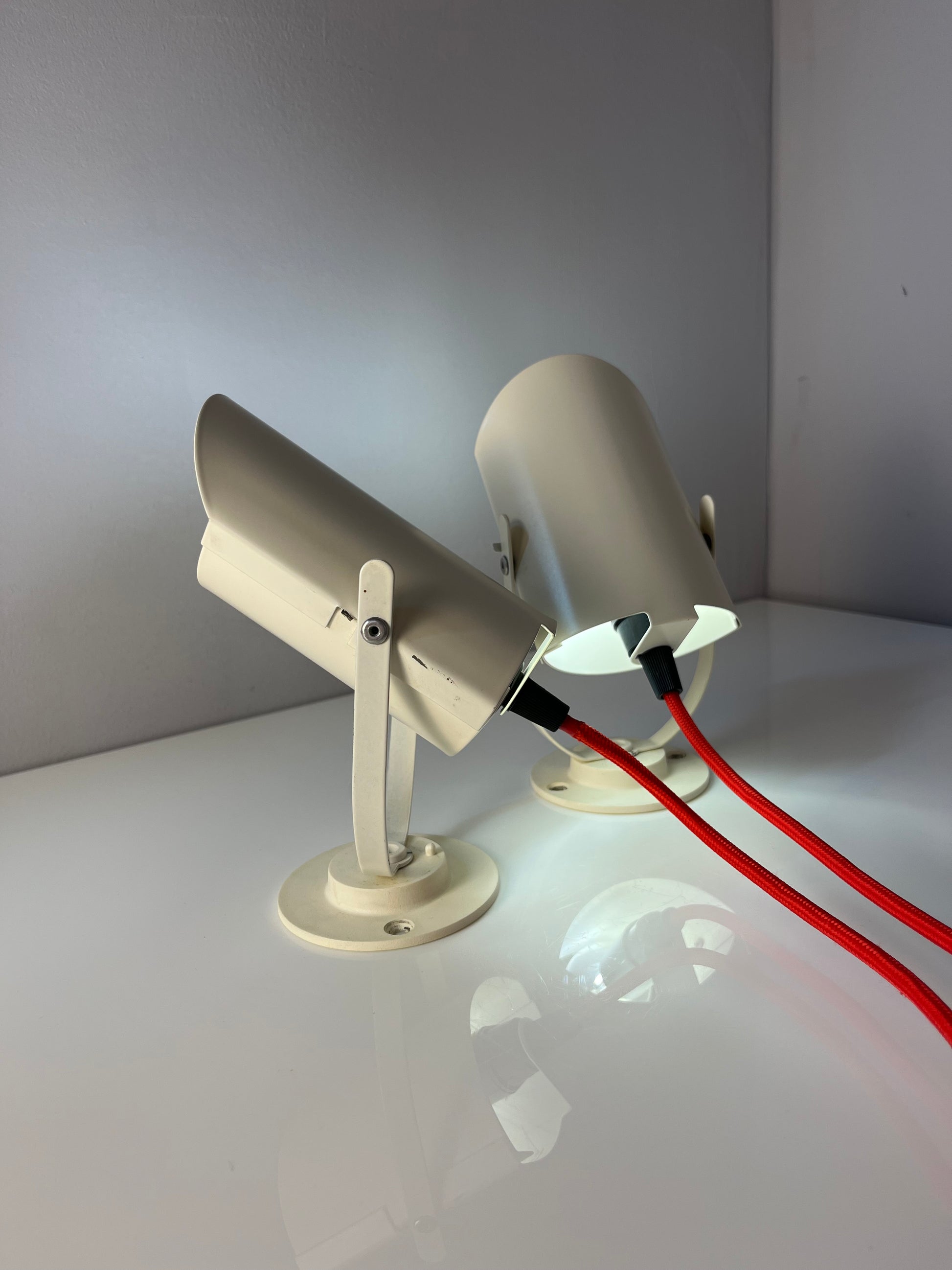 Set: 2x Wandlampe Modell Vupti weiß von Design Light