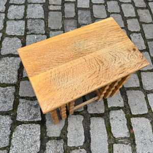 Satztische Eiche von Carl Eriksen für Cemo Möbel Odense