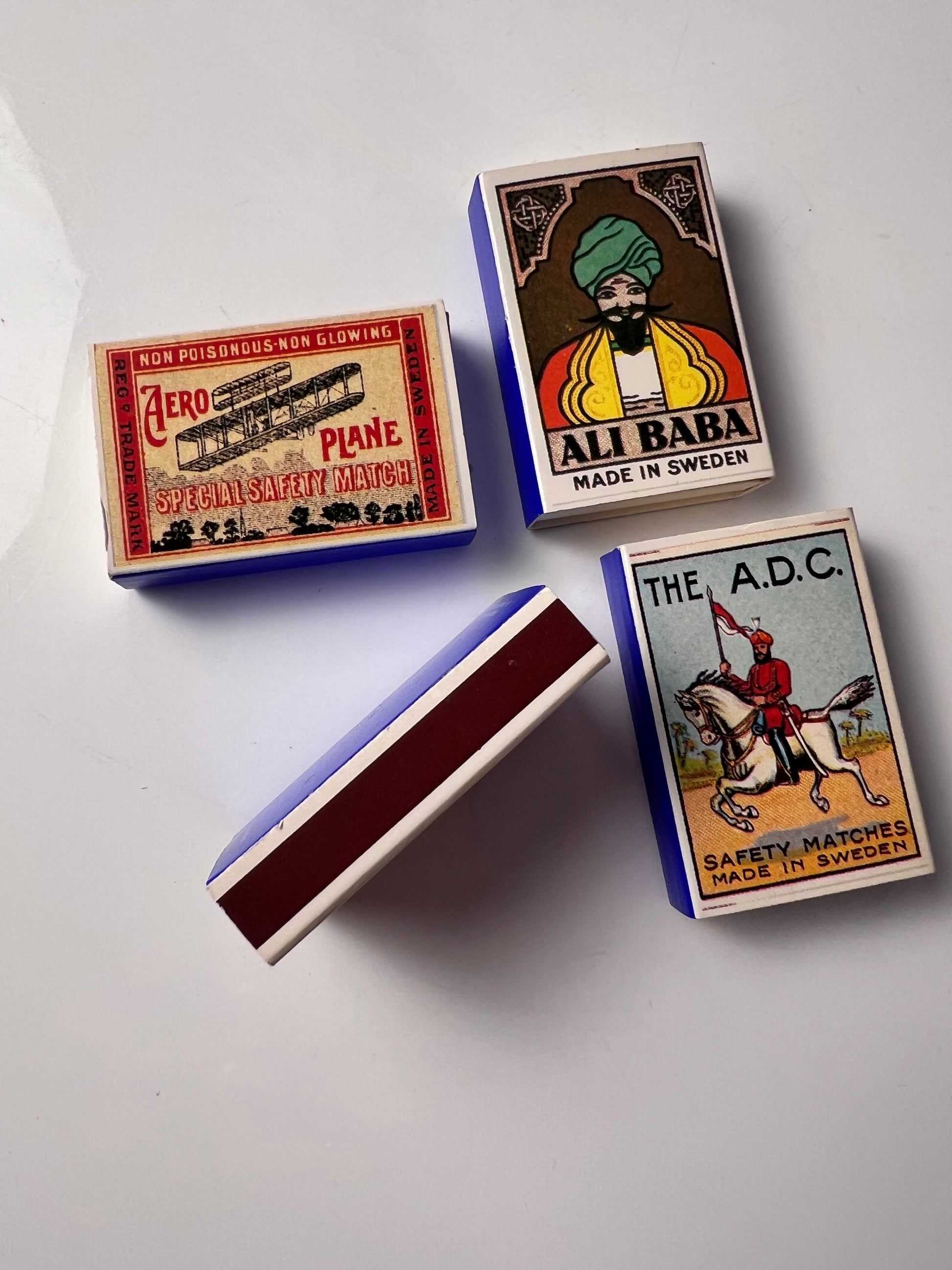 Set: Vintage Streichhölzer