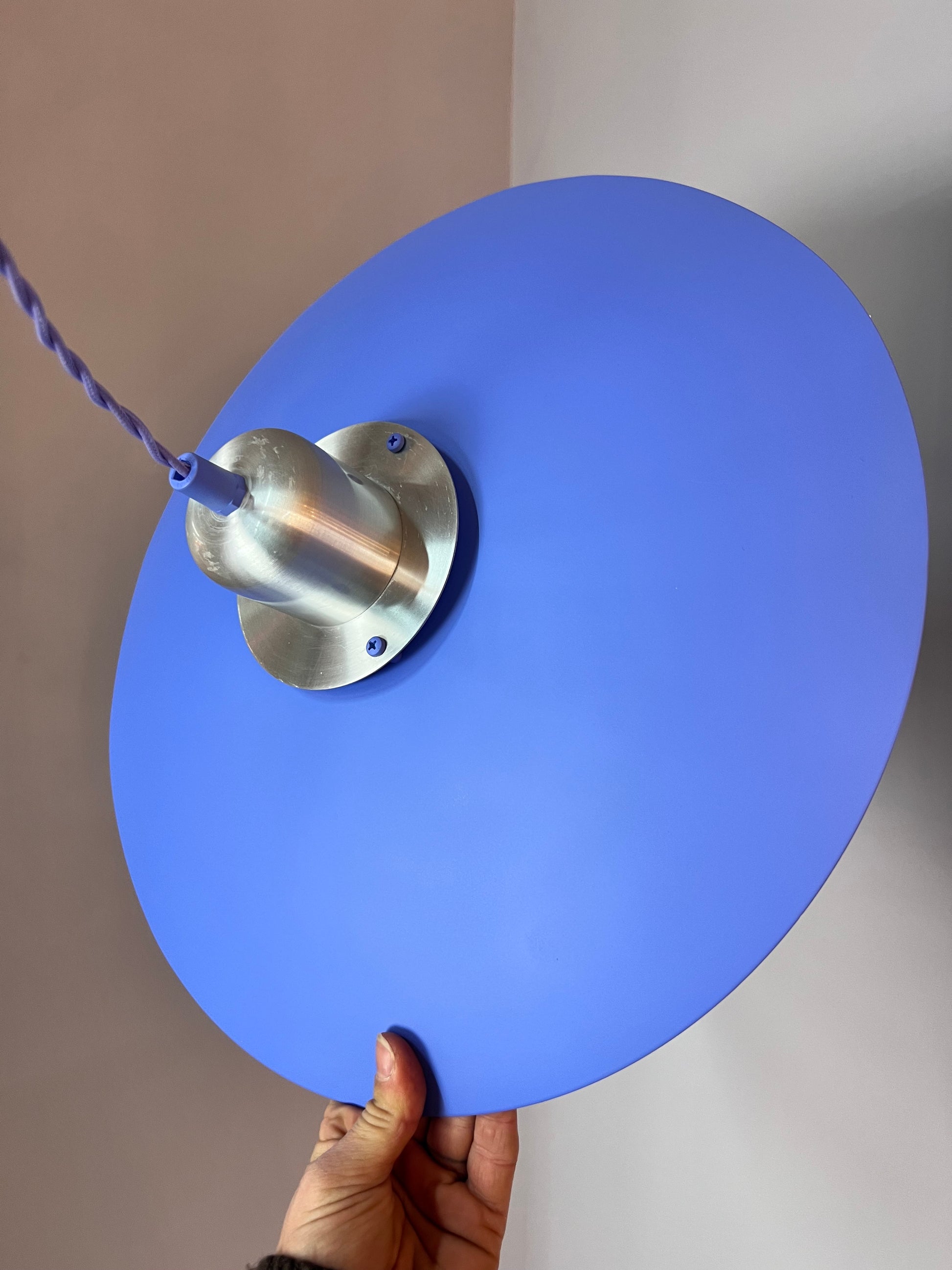 Lamellenlampe neu lackiert Dänemark