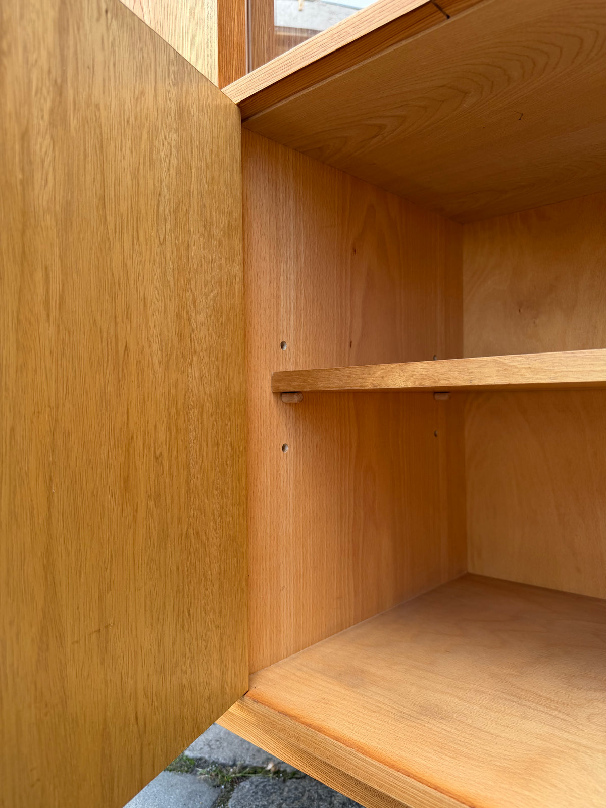 Highboard Typ 602/G Esche von Franz Ehrlich für Hellerau