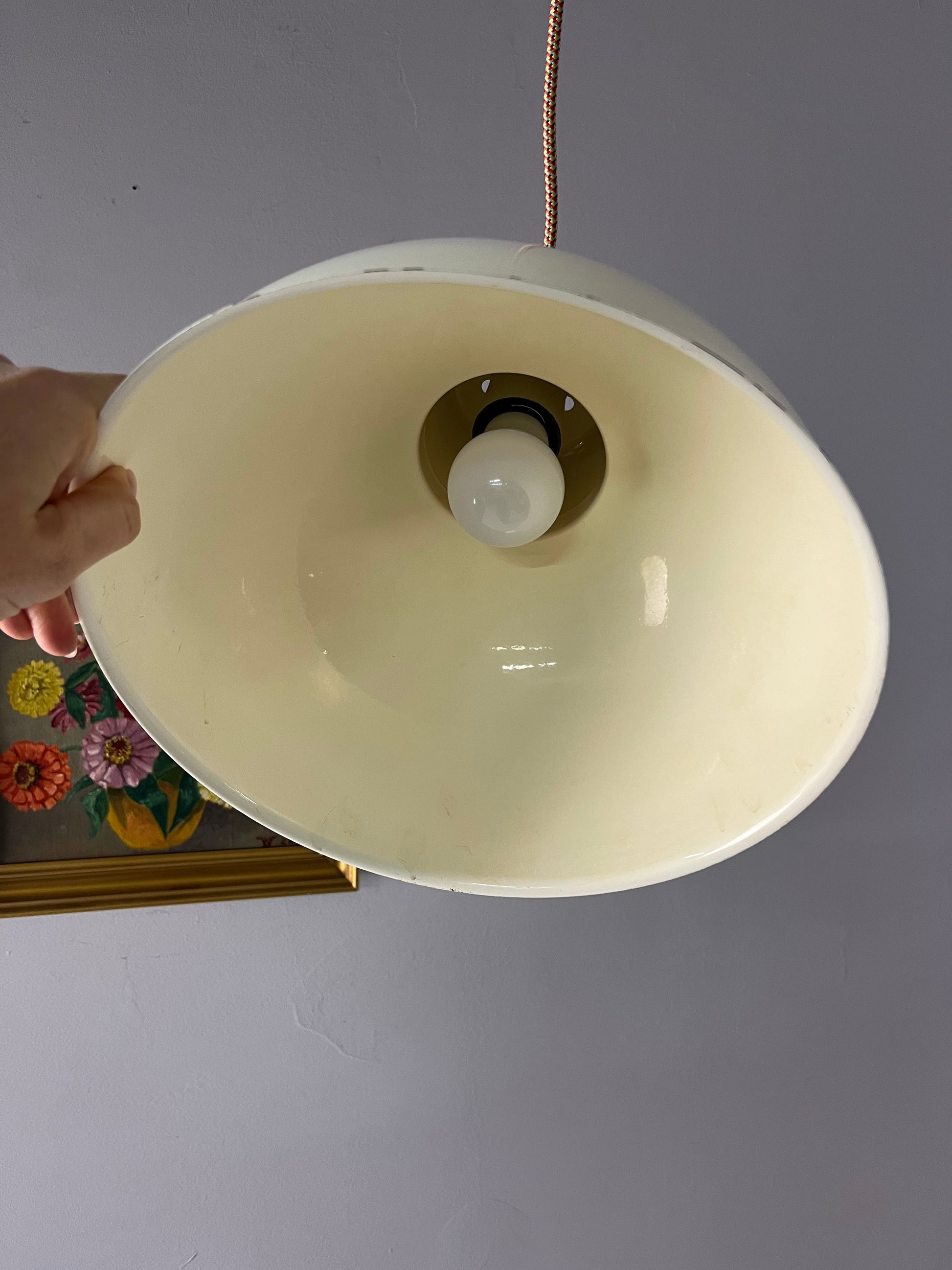 Hängelampe Bunker weiß von Jo Hammerborg für Fog & Mørup