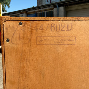 Vitrininenschrank 602/D Esche von Franz Ehrlich für Hellerau