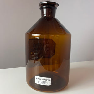 Apothekerglas Alcohol Isopropylic braun