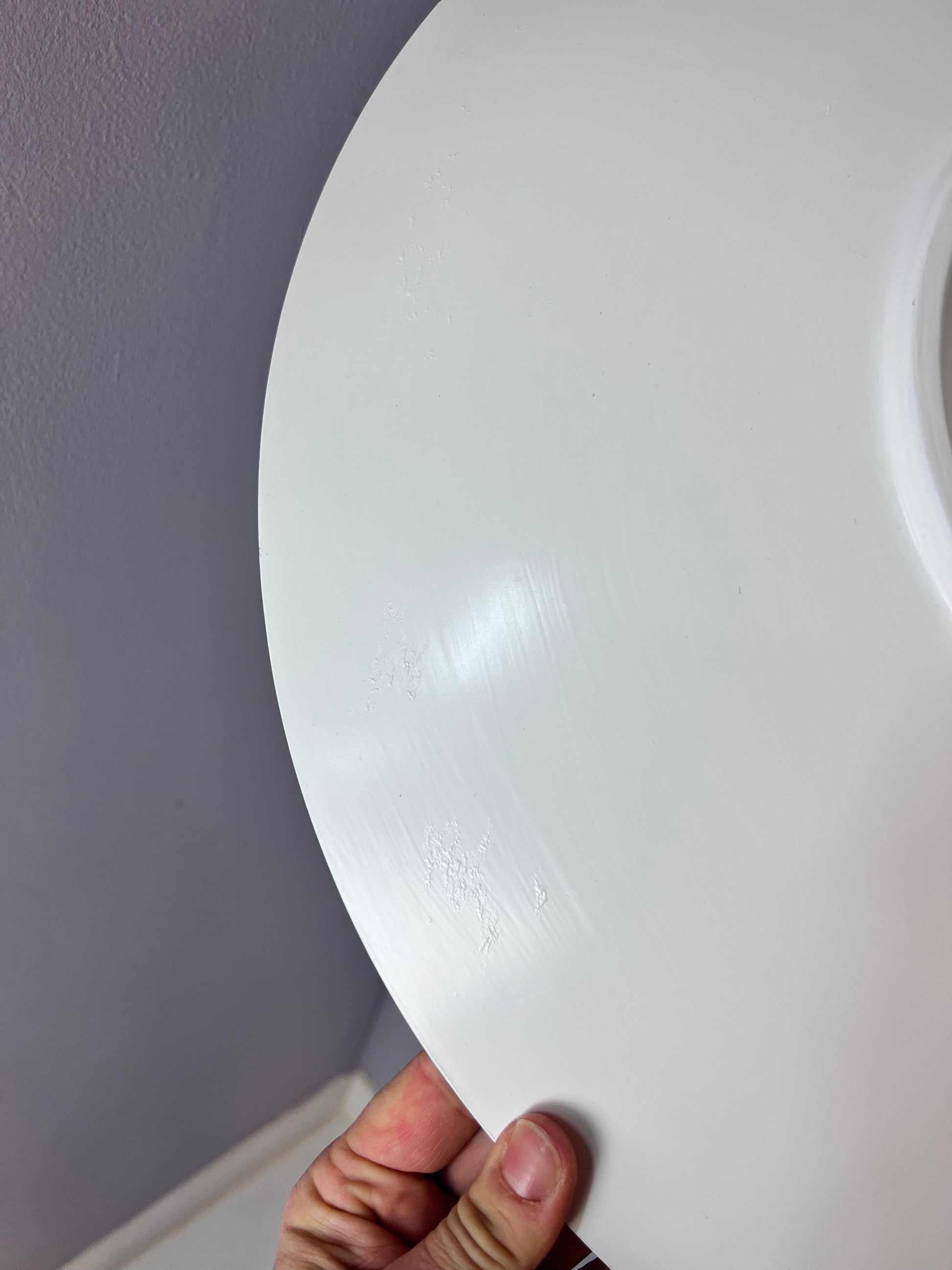 Lamellenlampe weiß aus Dänemark