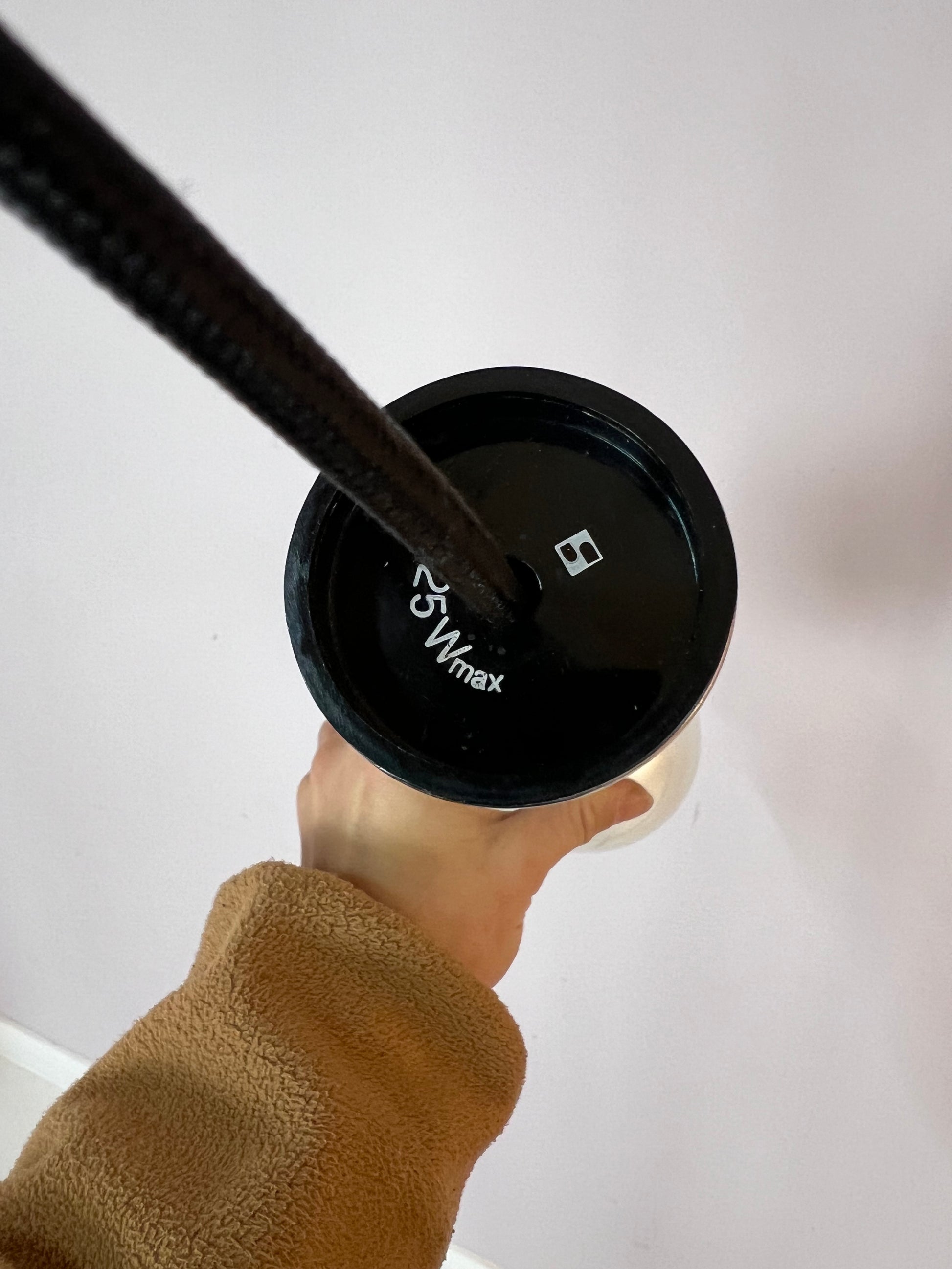 Hängelampe Big Globe Perlmutt Chrom von Motoko Ishii für STAFF