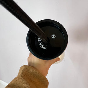 Hängelampe Big Globe Perlmutt Chrom von Motoko Ishii für STAFF