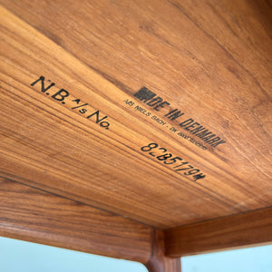 Beistelltisch Teak von Niels Bach