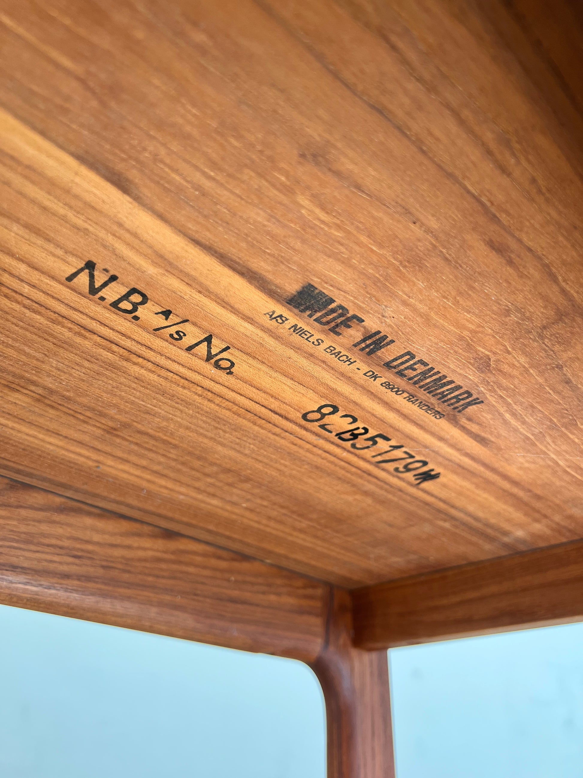 Beistelltisch Teak von Niels Bach