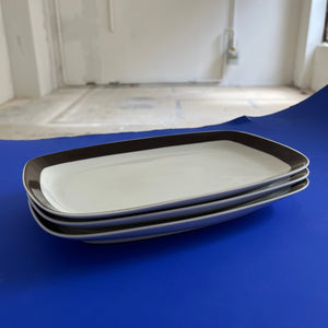 Porzellanservice orange braun von Eschenbach Bavaria
