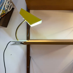 Klemmlampe gelb gold von HOSO (Hoffmeister & Sohn)