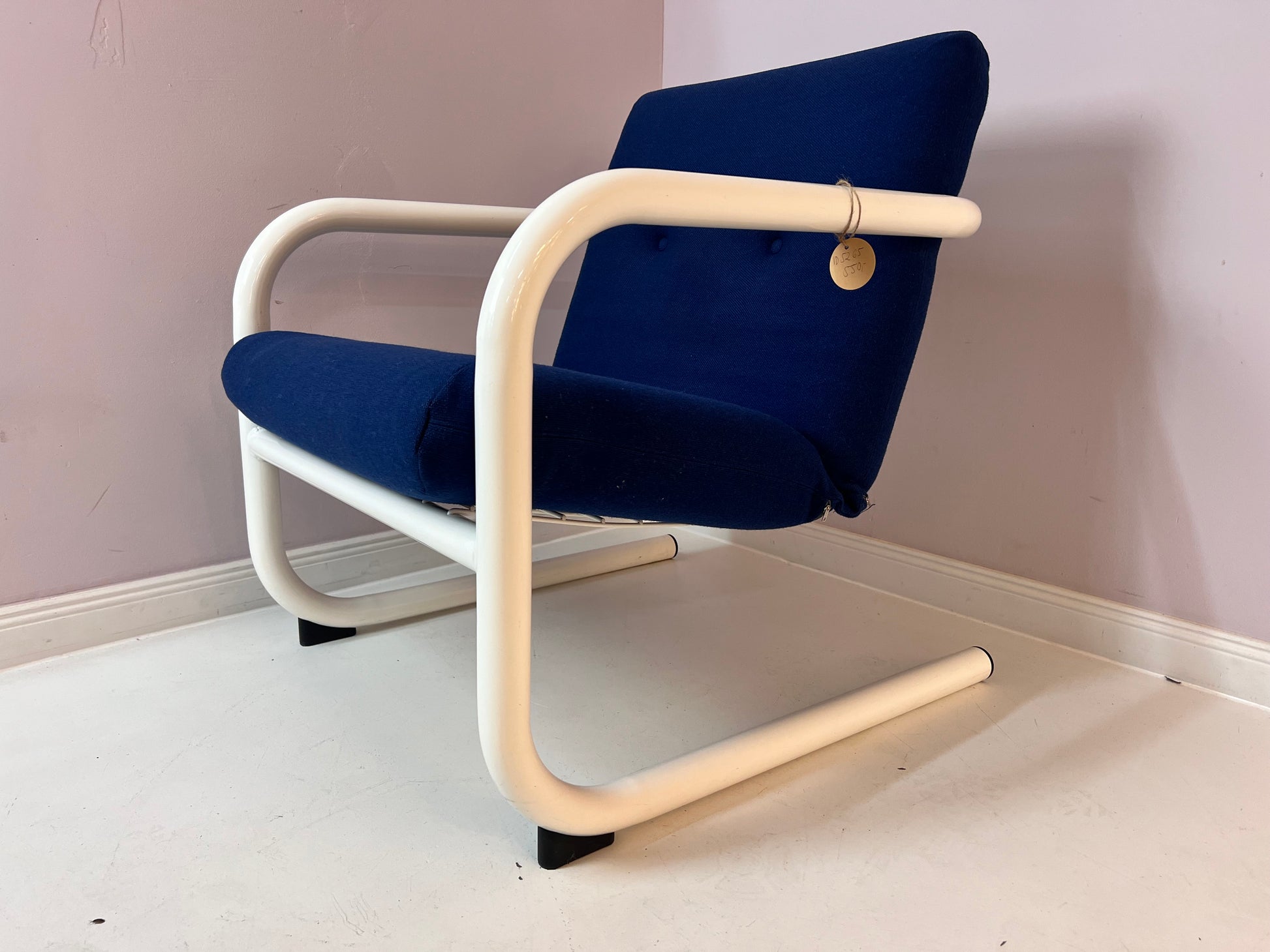 Sessel weiß blau von Friis & Moltke